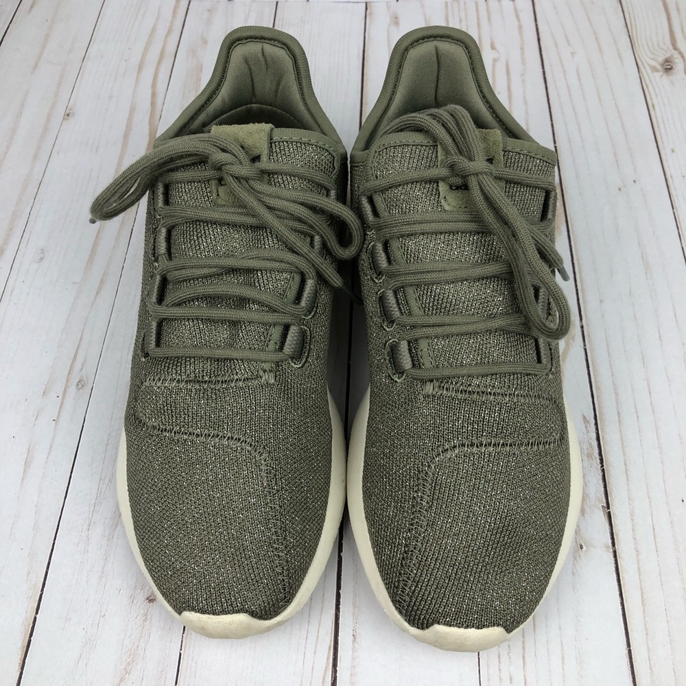 Adidas Tubular Green Metallic Sneakers - Picture 2 of 8